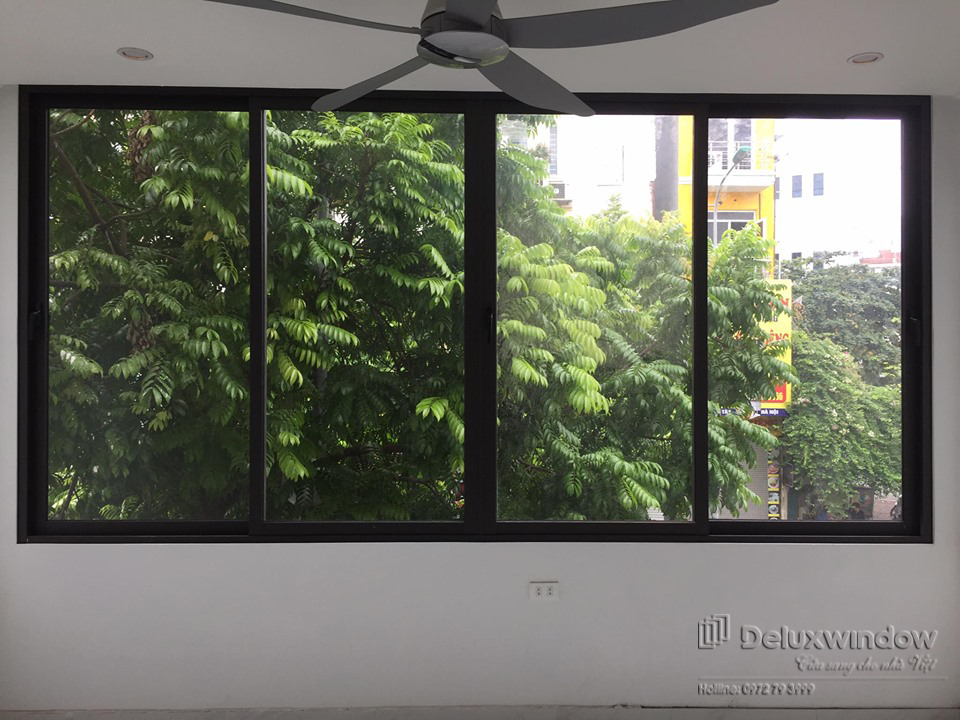 Cửa sổ trượt nhôm Xingfa dùng hệ 93